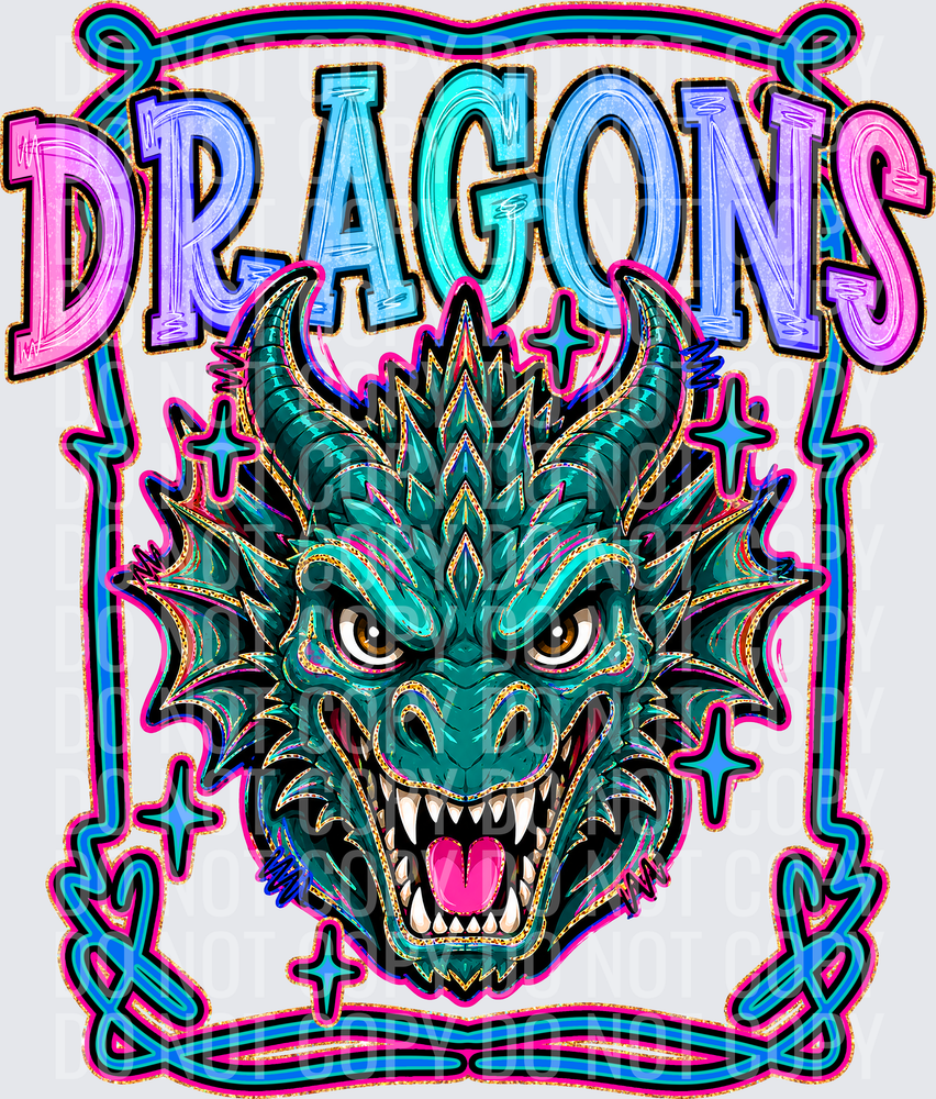 KayndiDesigns 08.26 Retro Pop Dragons