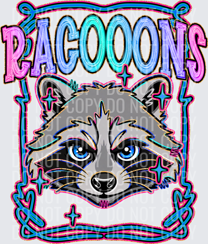 KayndiDesigns 08.26 Retro Pop Racooons