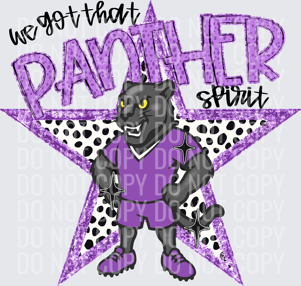 KayndiDesigns 09.26 We Got That Spirit Panther Purple