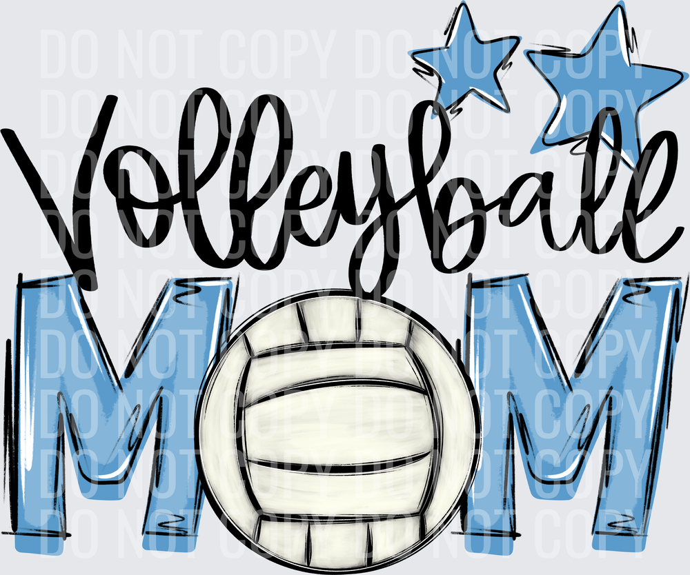 lt blue volleyball