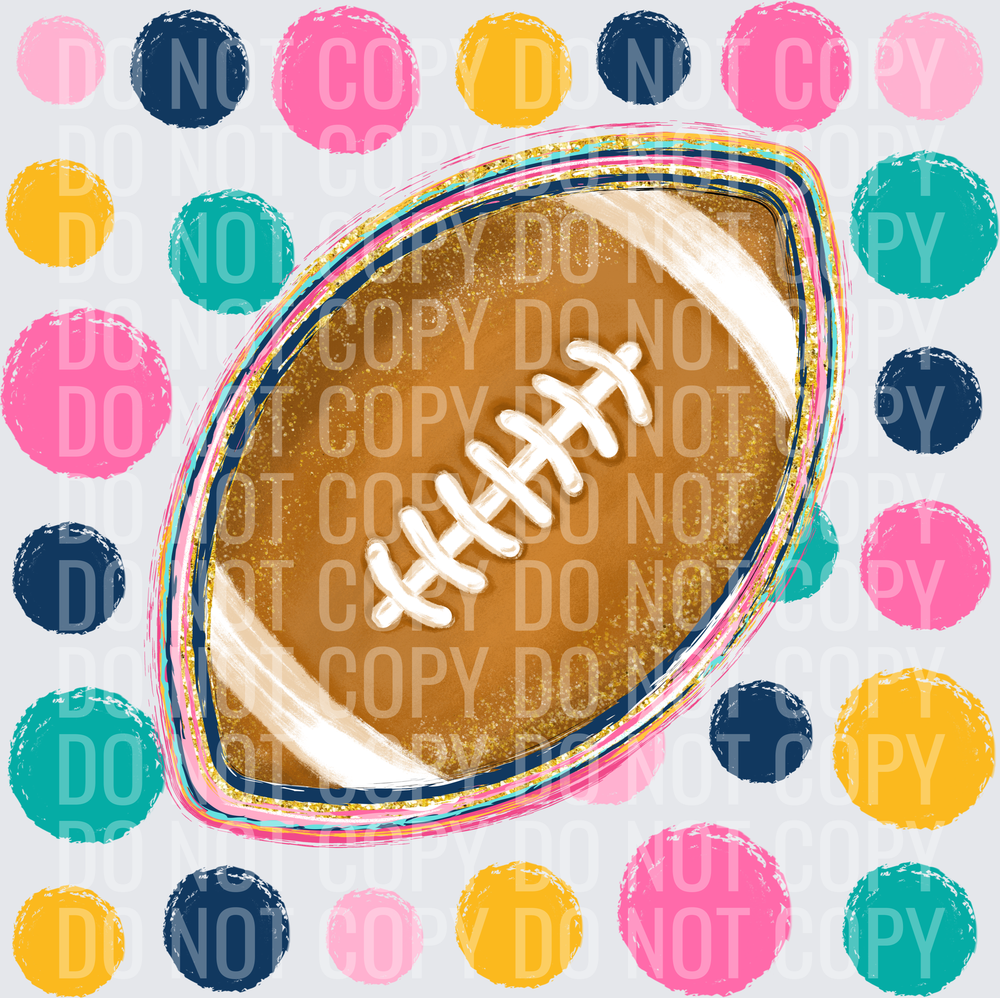 Polka Dot Football