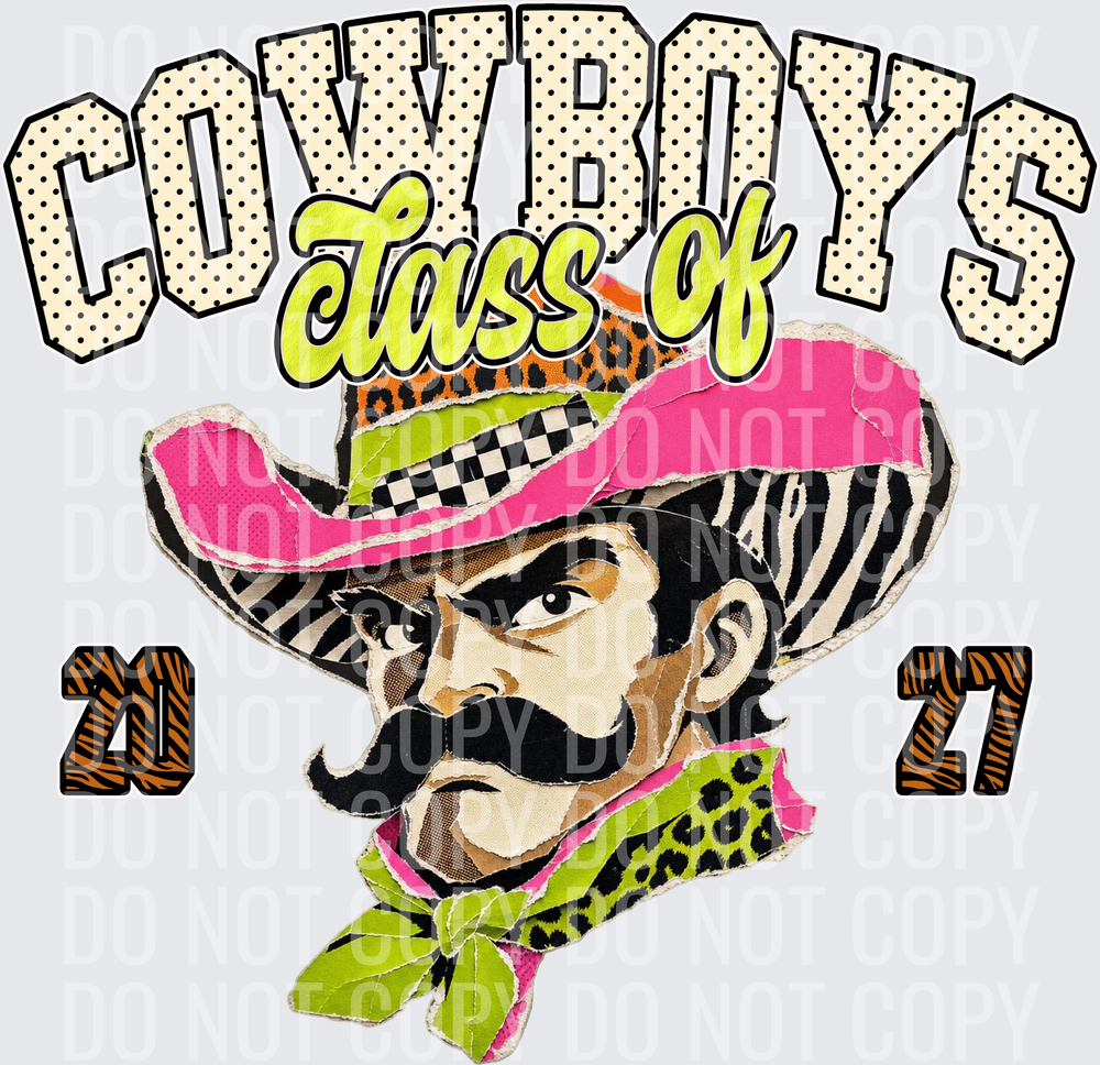 KayndiDesigns 10.26 Class of 2027 Bright Cowboys 2