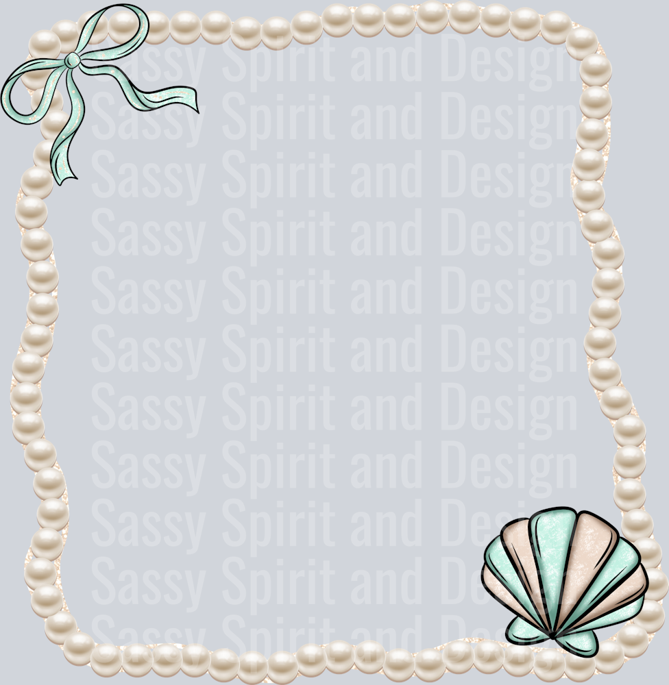 HE RESTORES MY SOUL SEASHELL EDITION POCKET FRAME