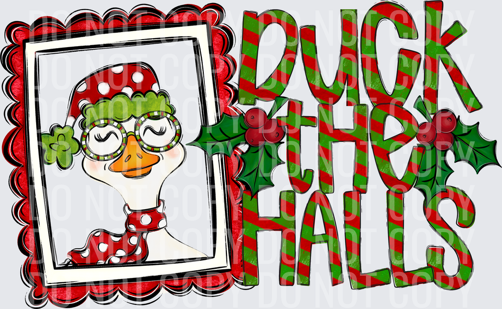 DUCK THE HALLS