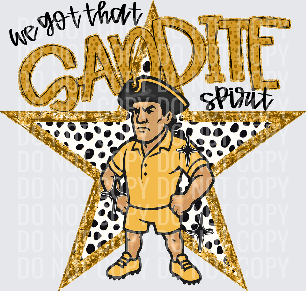 KayndiDesigns 09.26 We Got That Spirit Sandite Gold