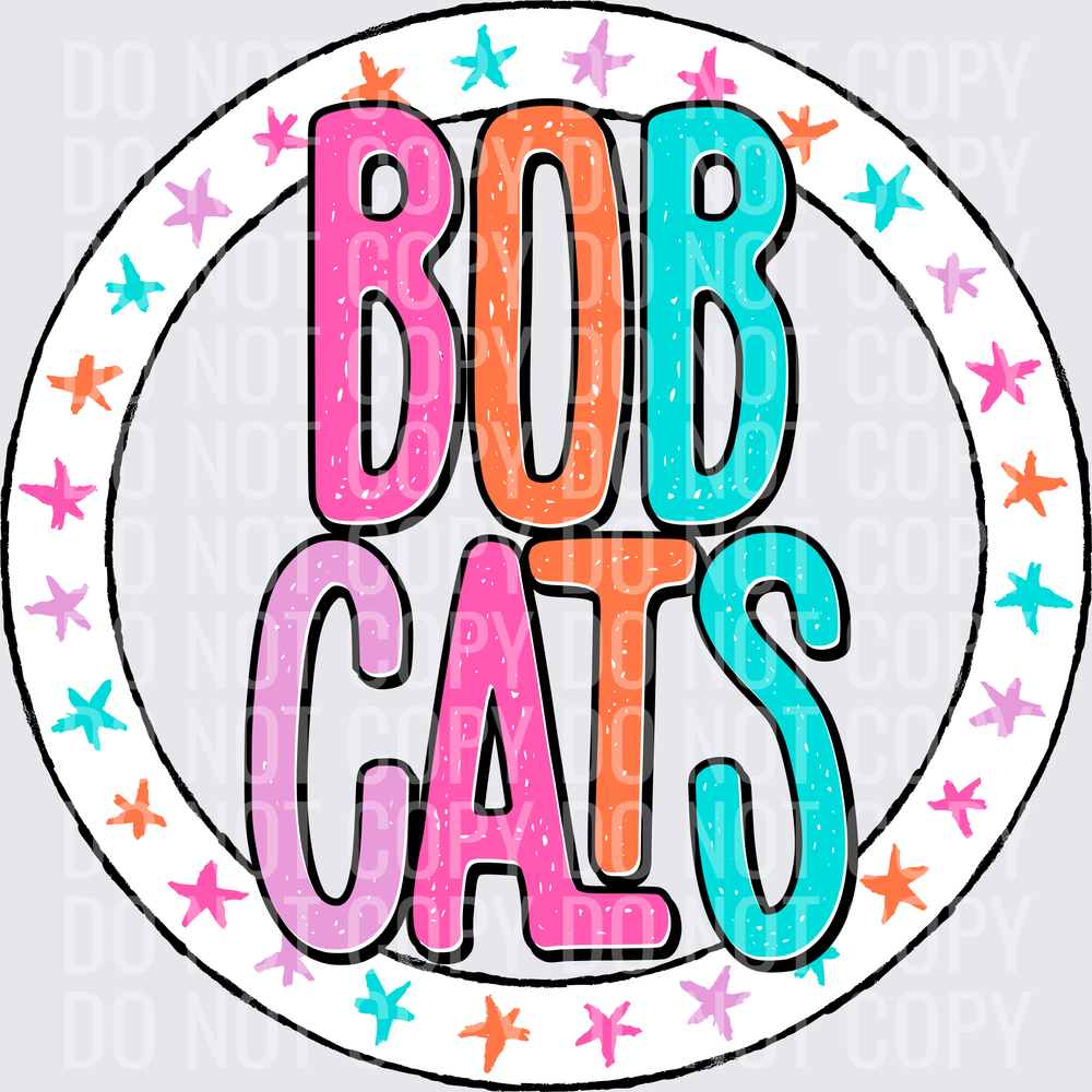 BobcatsStarCircleColorful