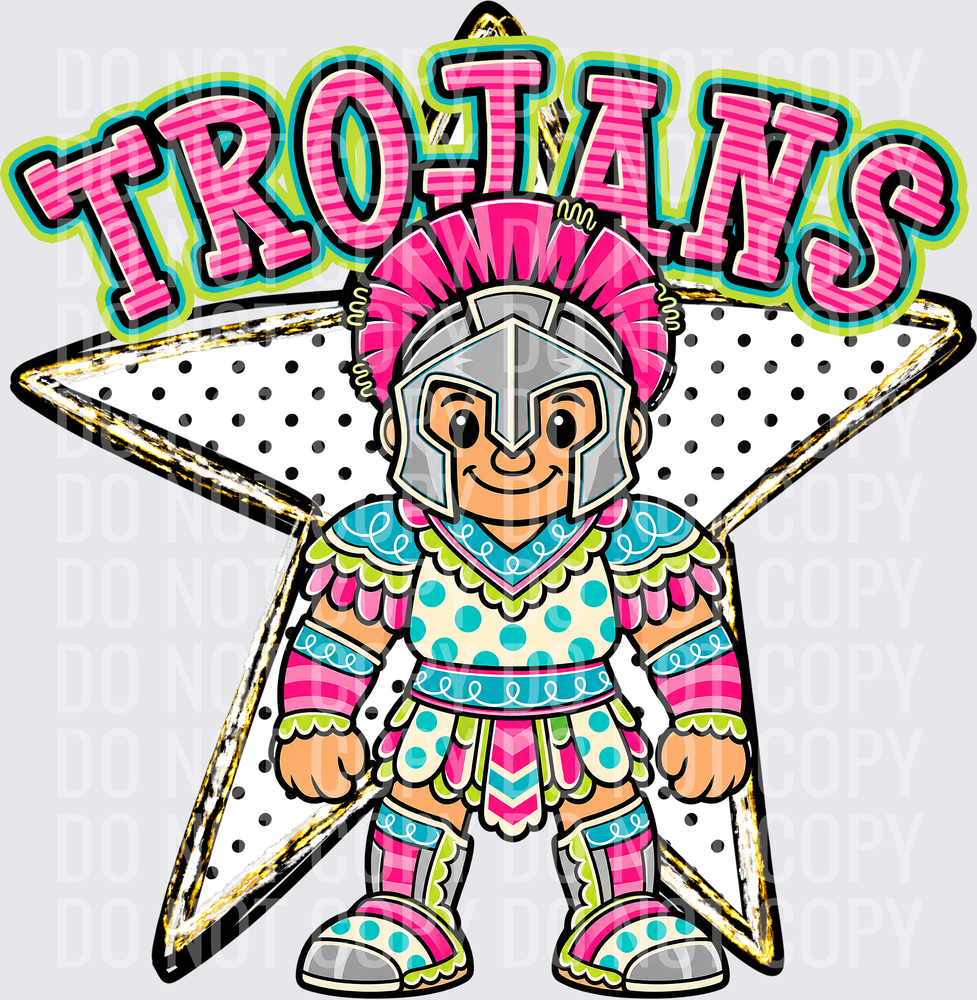 KayndiDesigns 10.26 Pattern Parade Star Trojans