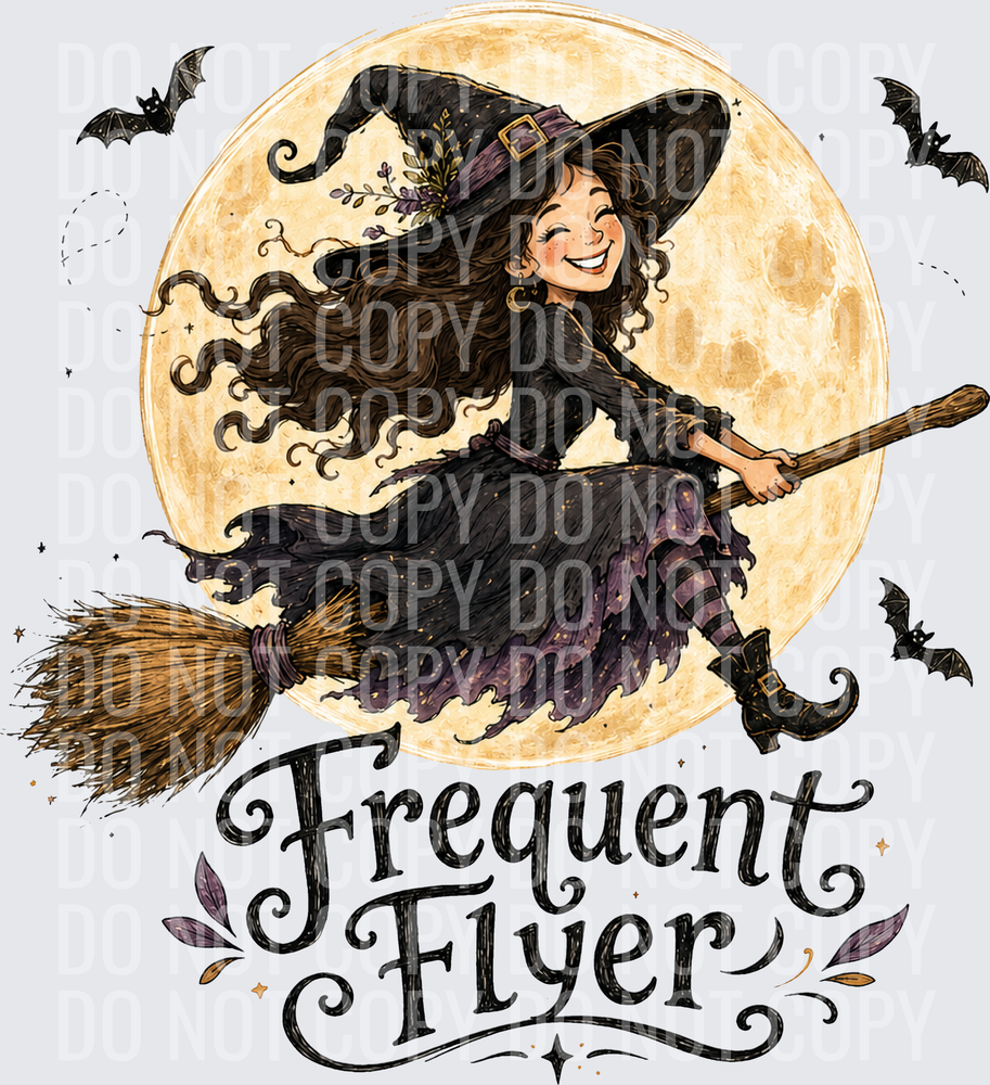 FREQUENT FLYER BRUNETTE