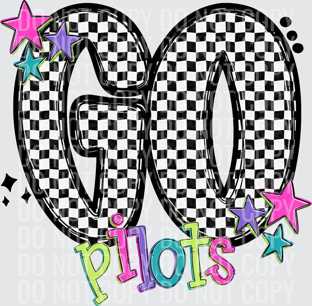 pilotsGo Checker Neons 0926-0025