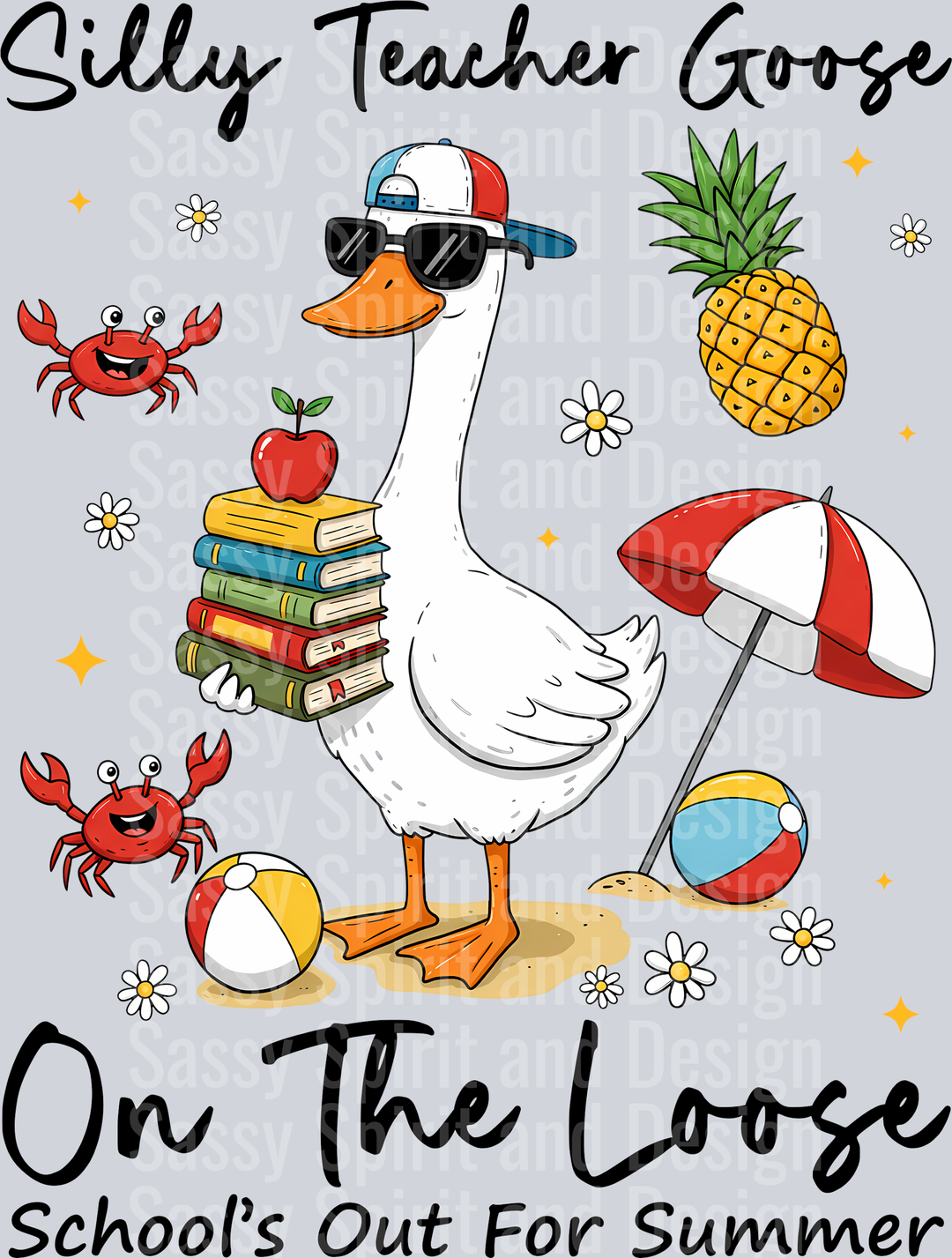 Silly Teacher Goose On The Loose