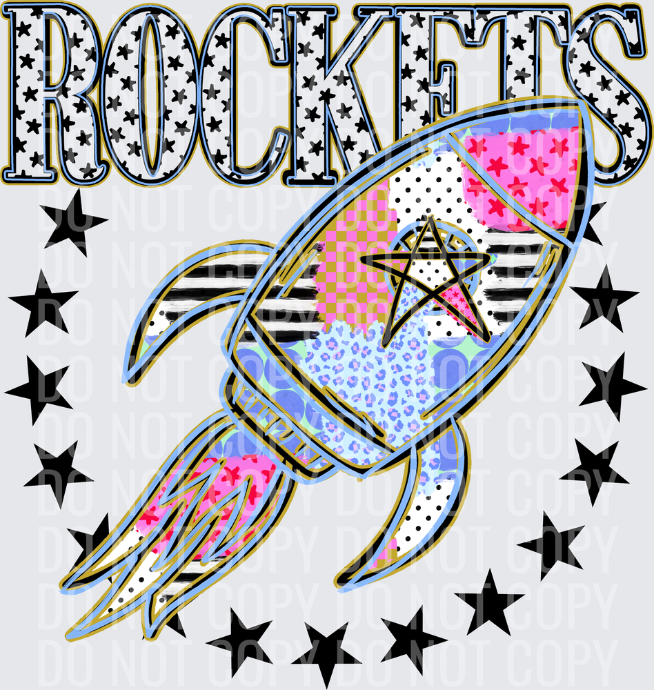 KayndiDesigns 09.26 Patchwork Varisty Stars Rockets 2