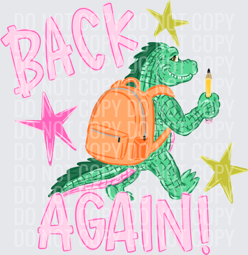 Back again girl
