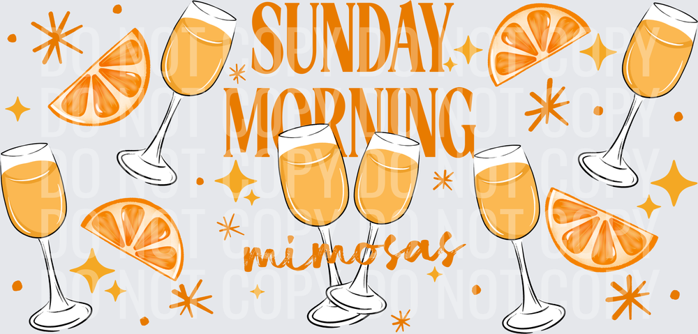 sunday mimosas 16oz wrap