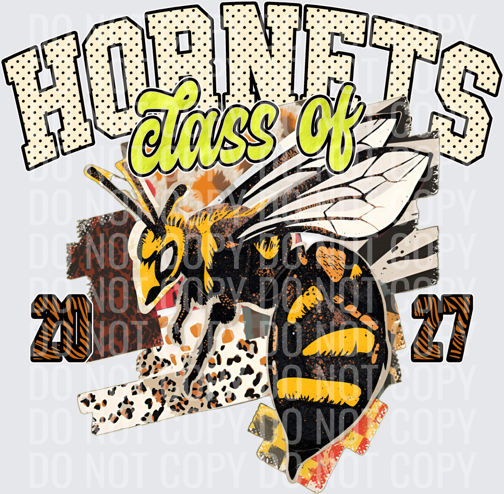 KayndiDesigns 10.26 Class of 2027 Bright Hornets 2
