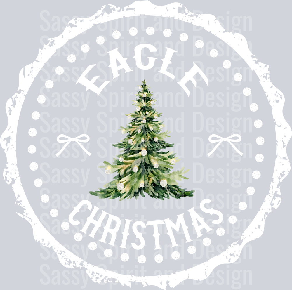 EAGLE CHRISTMAS STAMP