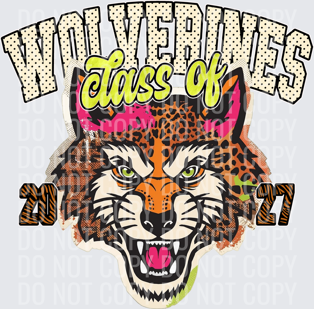 KayndiDesigns 10.26 Class of 2027 Bright Wolverines