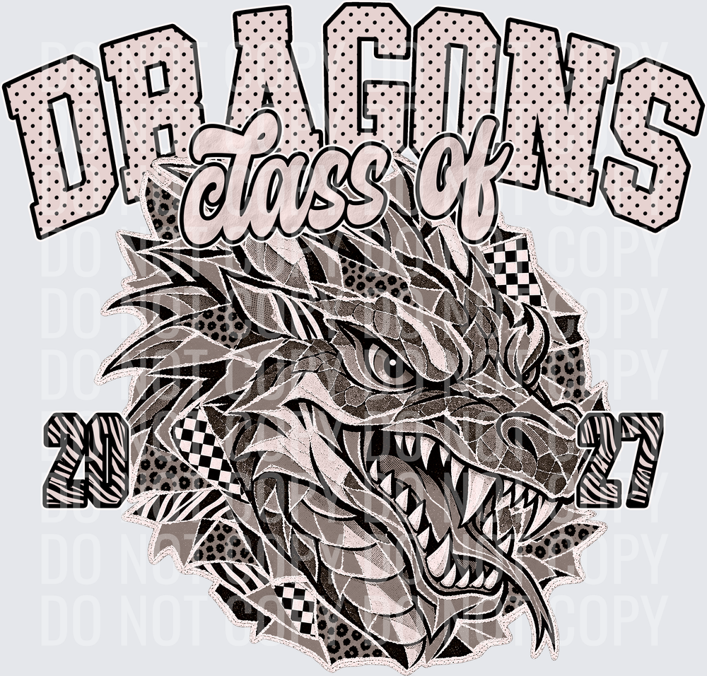 KayndiDesigns 10.26 Class of 2027 Neutral Dragons 2