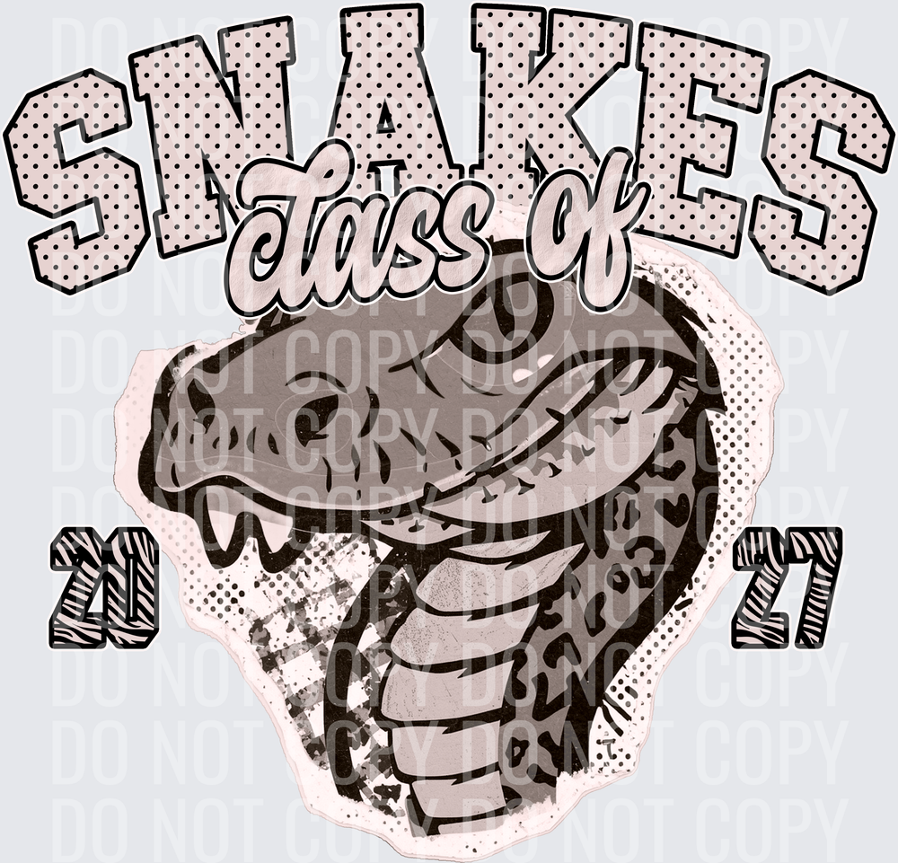 KayndiDesigns 10.26 Class of 2027 Neutral Snakes 2