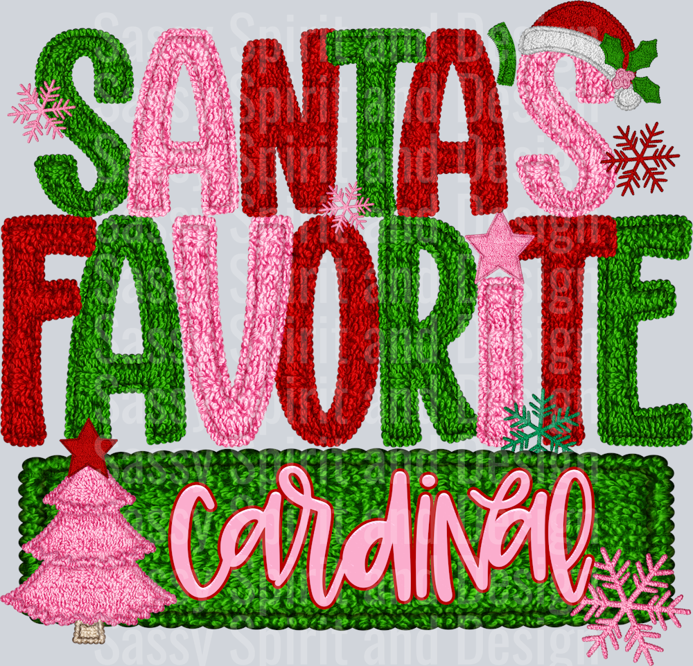 SANTAS FAVORITE CARDINAL