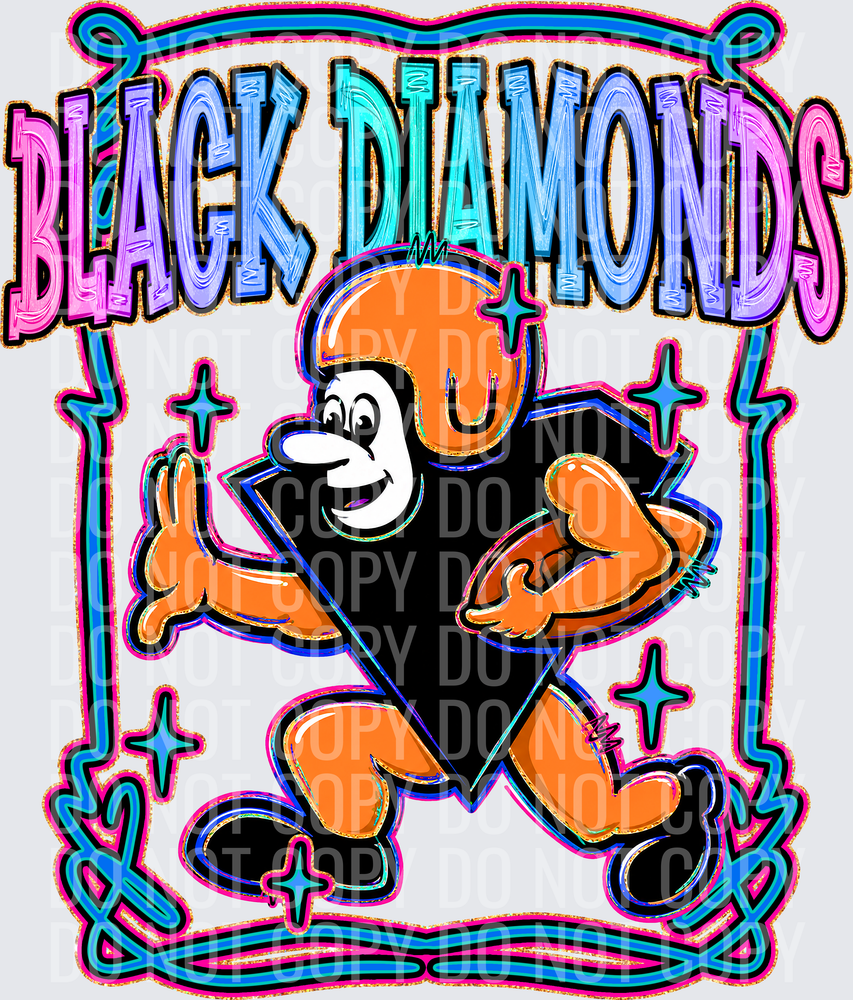 KayndiDesigns 08.26 Retro Pop Black Diamonds