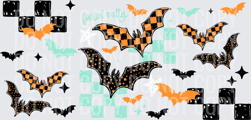 Feelin Batty 16oz wrap