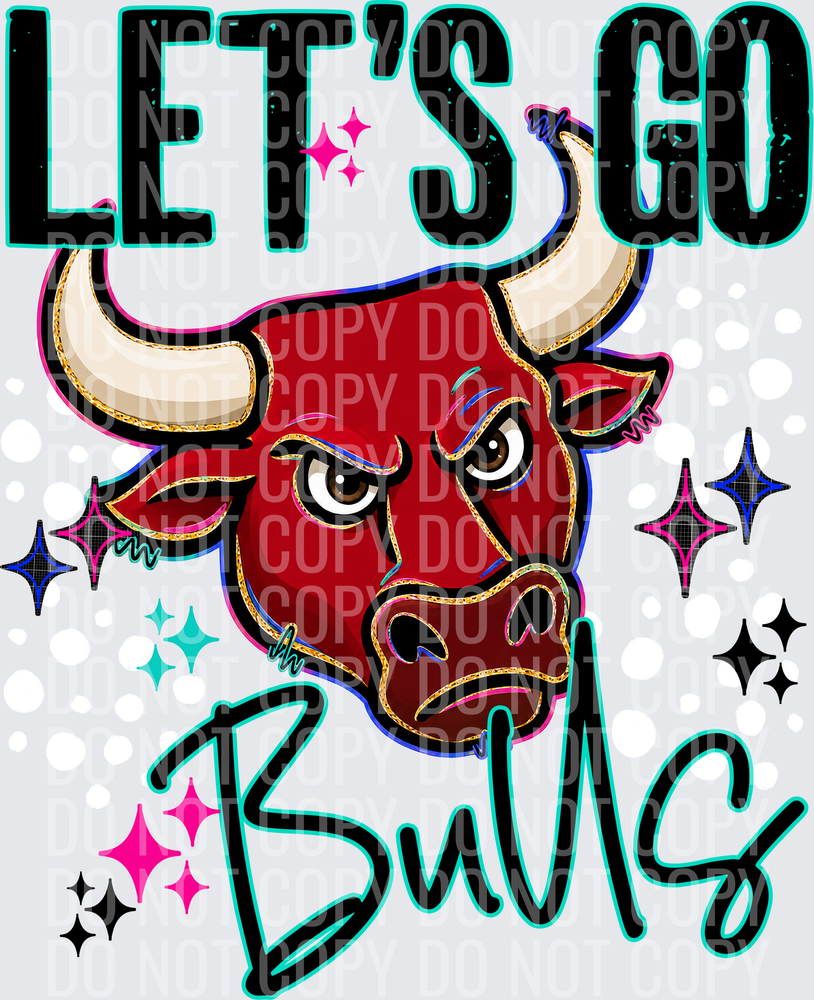 LETS GO MASCOTS BULLS