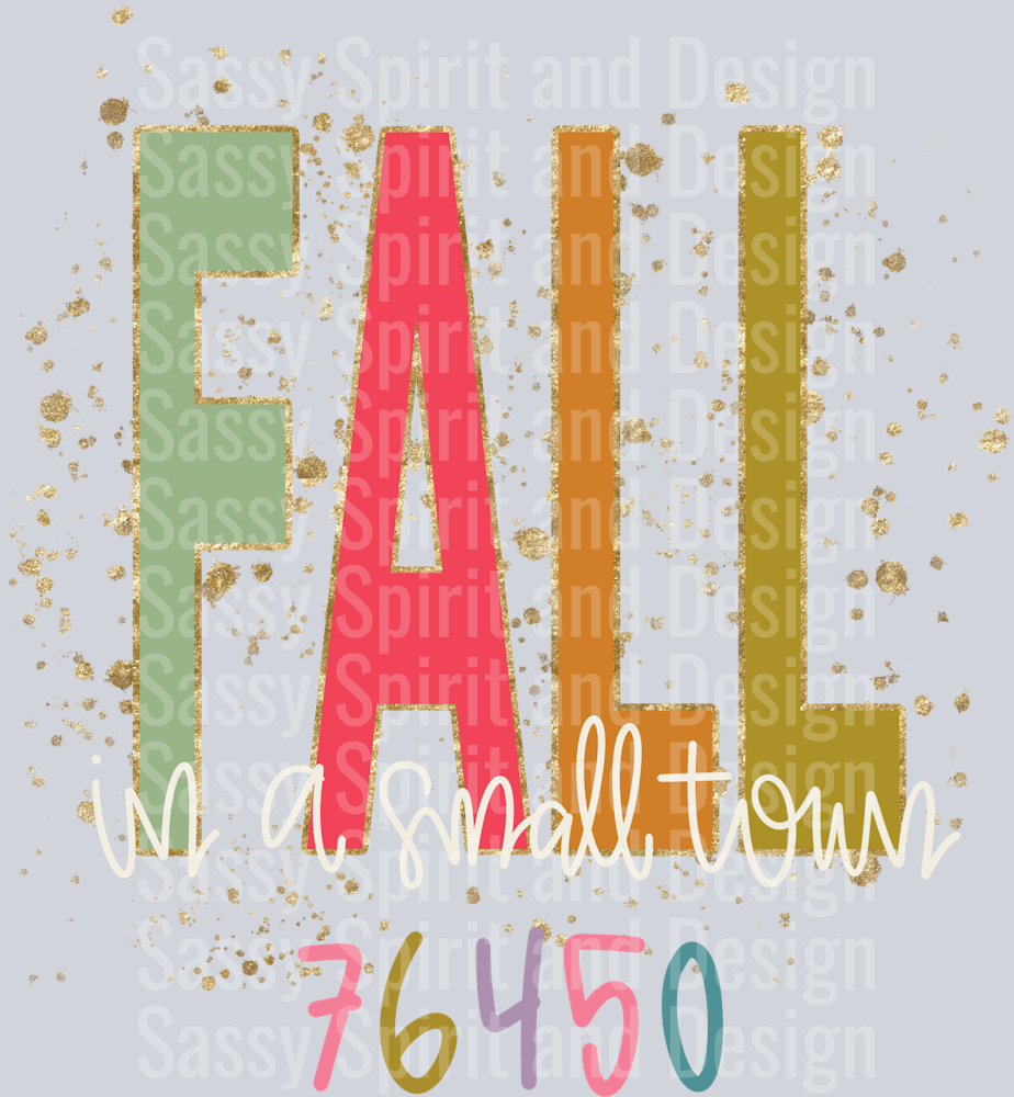 FALL IN A SMALL TOWN 76450