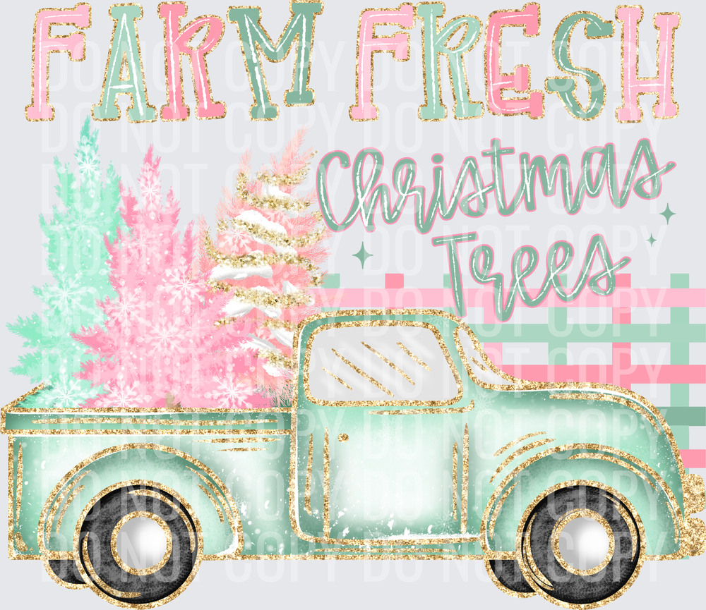 Farm fresh Christmas tress