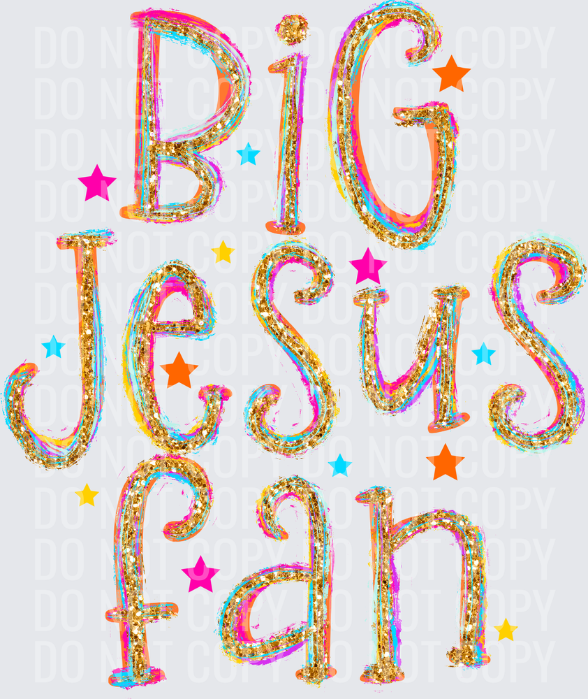 BIG JESUS FAN EXCLUSIVE