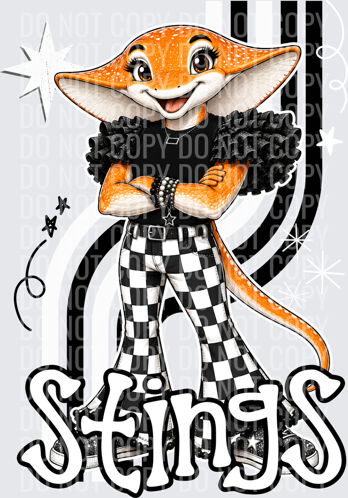 Orange Stings Retro