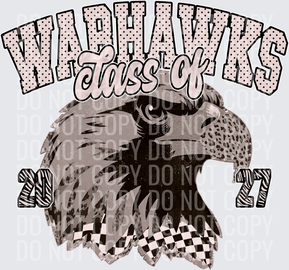 KayndiDesigns 10.26 Class of 2027 Neutral Warhawks
