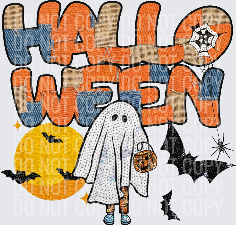 halloween mixed patchwork hwds
