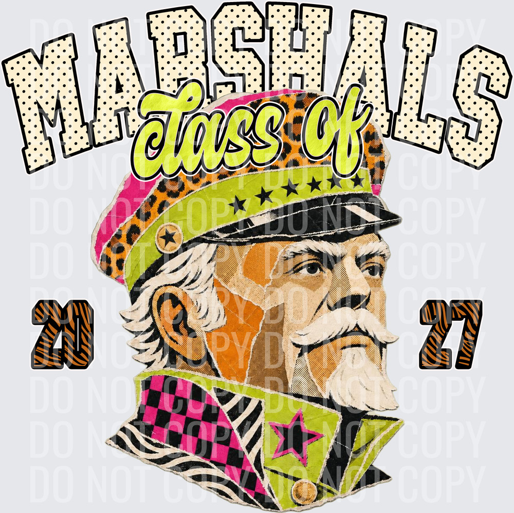 KayndiDesigns 10.26 Class of 2027 Bright Marshals