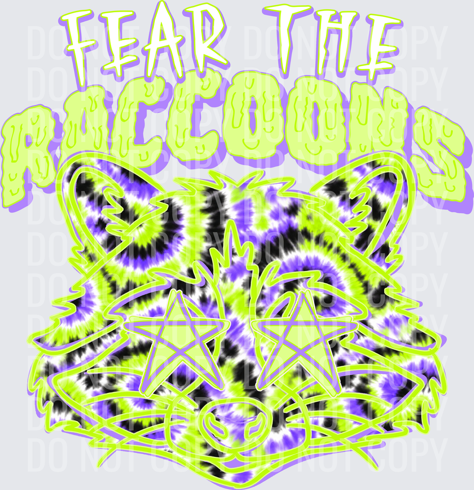 KayndiDesigns 09.26 Fear the Raccoons
