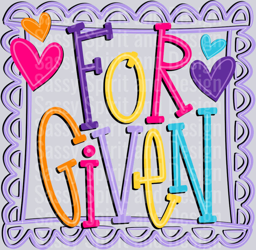 Forgiven Doodle Bright