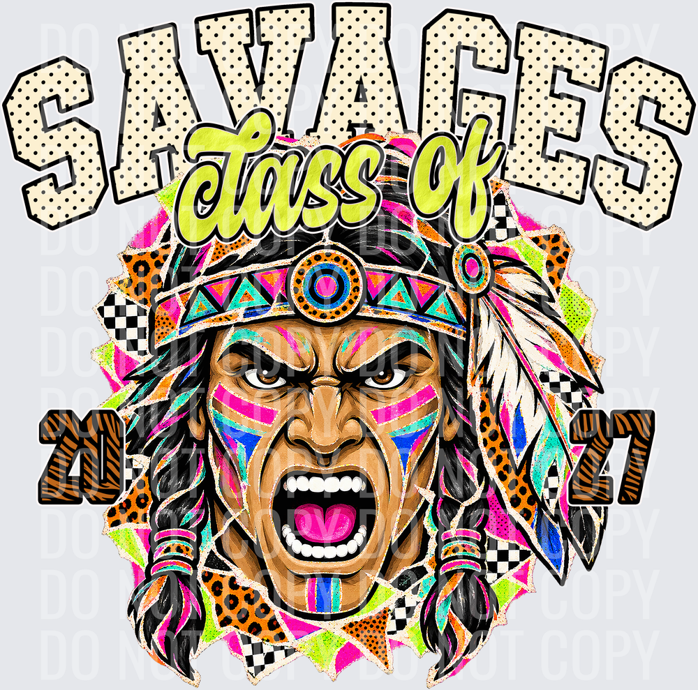 KayndiDesigns 10.26 Class of 2027 Bright Savages 2