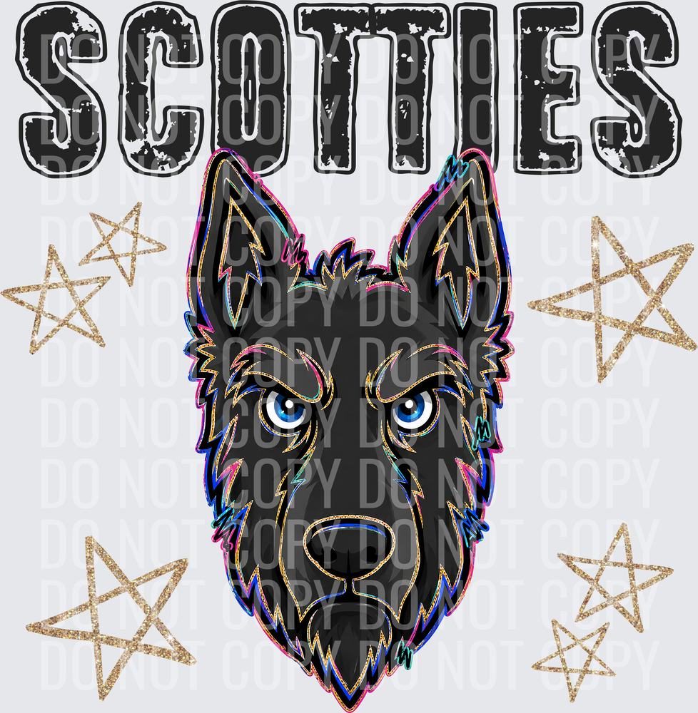 KayndiDesigns 08.26 Grunge Varsity Scotties