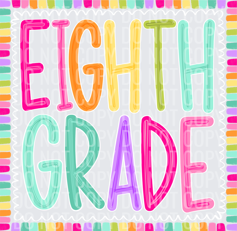 Color pop eighth grade