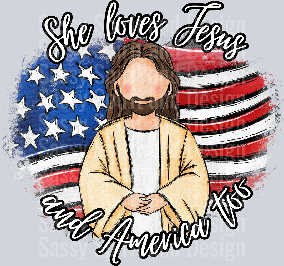 She Loves Jesus and America Too
