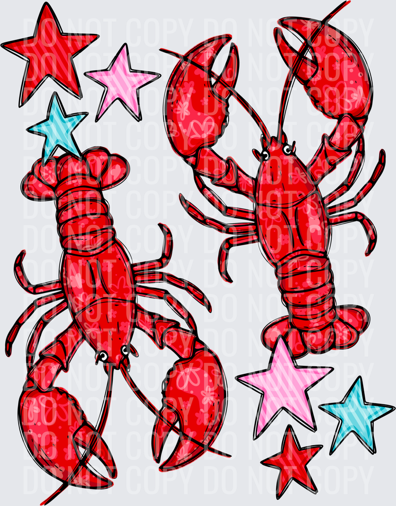 Lobsters and stars_