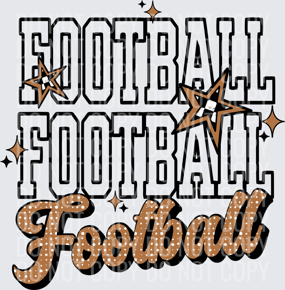 Football stack black
