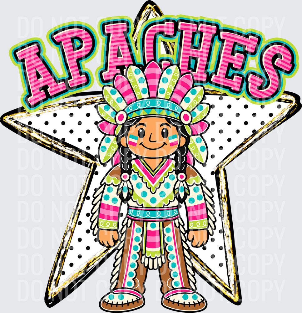 KayndiDesigns 10.26 Pattern Parade Star Apaches