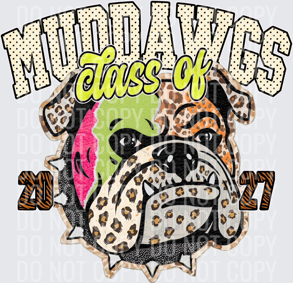 KayndiDesigns 10.26 Class of 2027 Bright Muddawgs 2