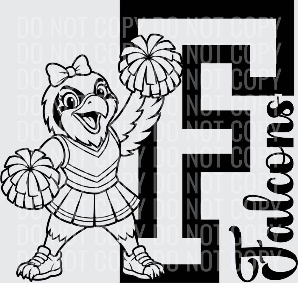 PGB Besties Cheer - FALCONS