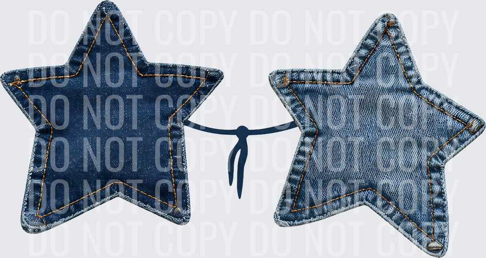 Denimstarbikini
