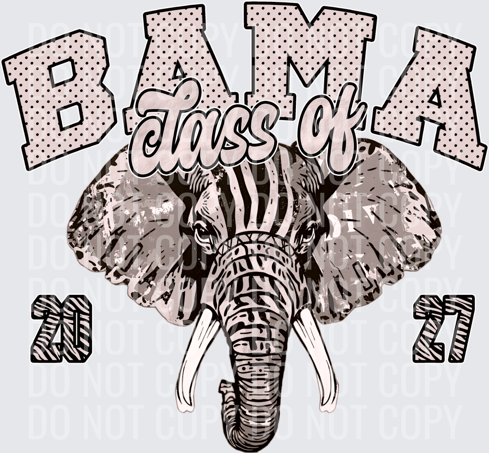 KayndiDesigns 10.26 Class of 2027 Neutral Bama