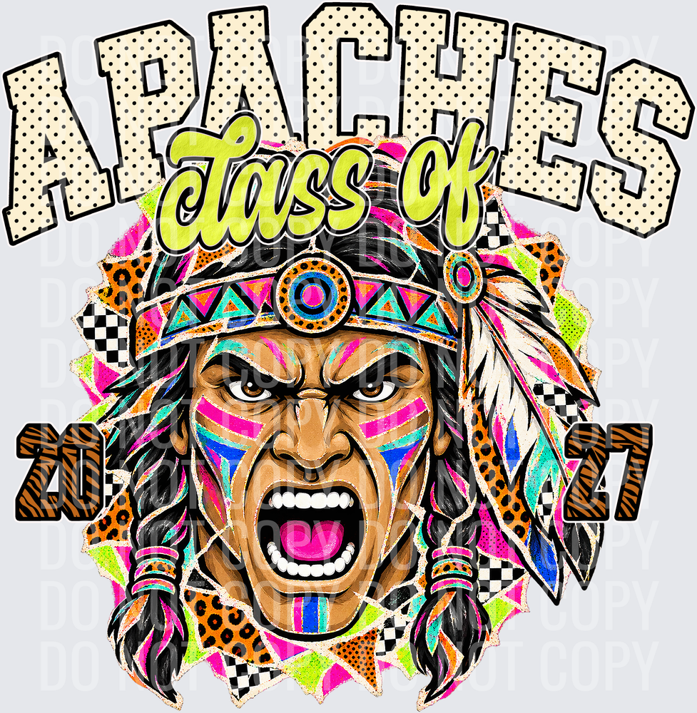 KayndiDesigns 10.26 Class of 2027 Bright Apaches