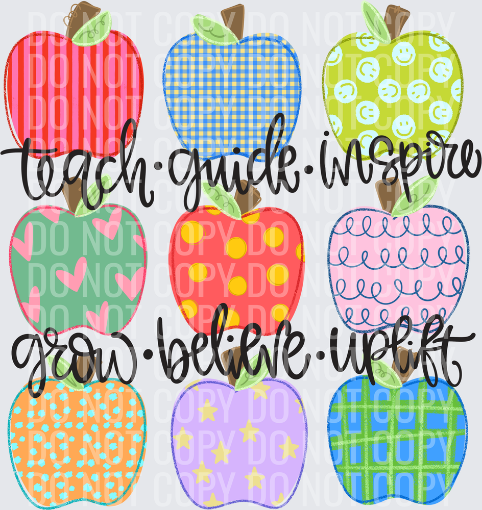 Teach guide inspire apples
