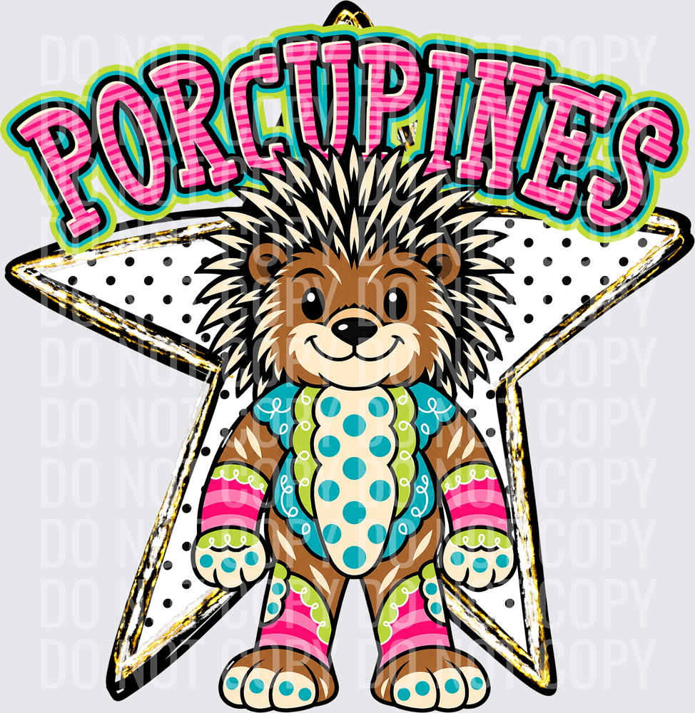 KayndiDesigns 10.26 Pattern Parade Star Porcupines