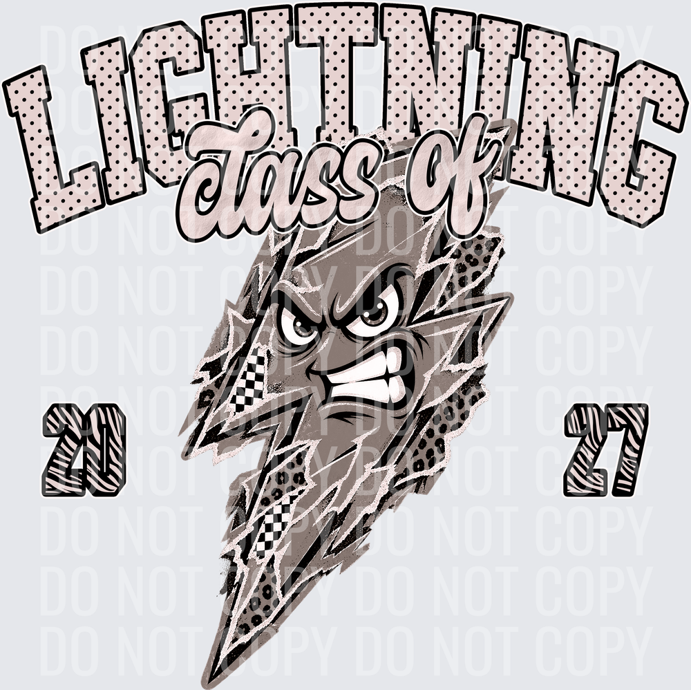 KayndiDesigns 10.26 Class of 2027 Neutral Lightning 2